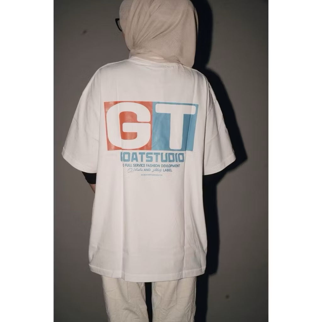 GOAT STUDIO WHITE T SHIRT