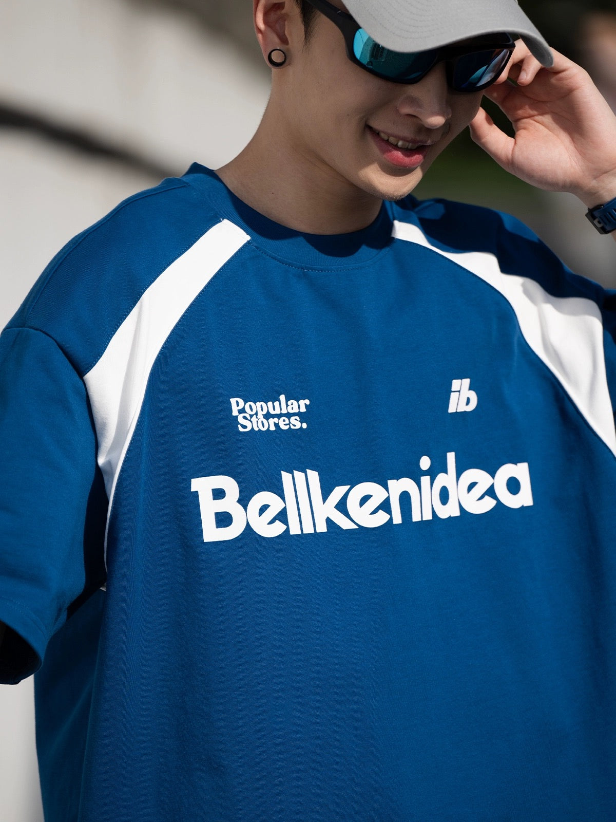 BELLKENIDEA TEE BLUE