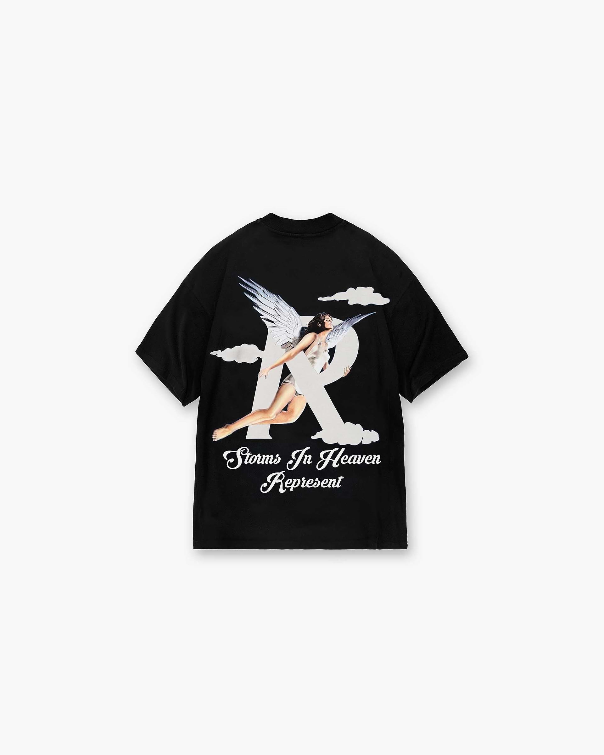 REPRESENT BLACK STORMS IN HEAVEN ANGEL TEE