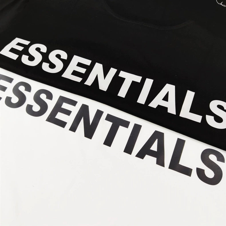 Fear of God Essentials 3M Reflective Black Tee
