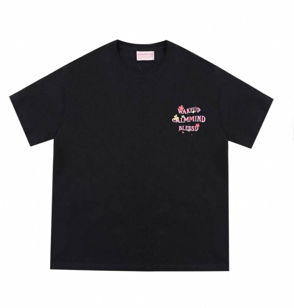 Calmmind Monster Flower Multi Black T-Shirt