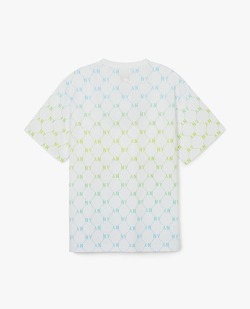 MLB FULL MONOGRAM NY TEE GREEN BLUE