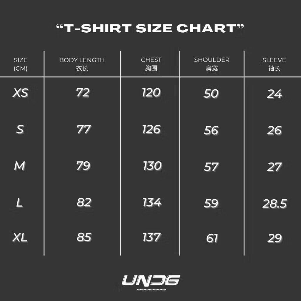 UNDG PUFF SERIES TEE BLUE