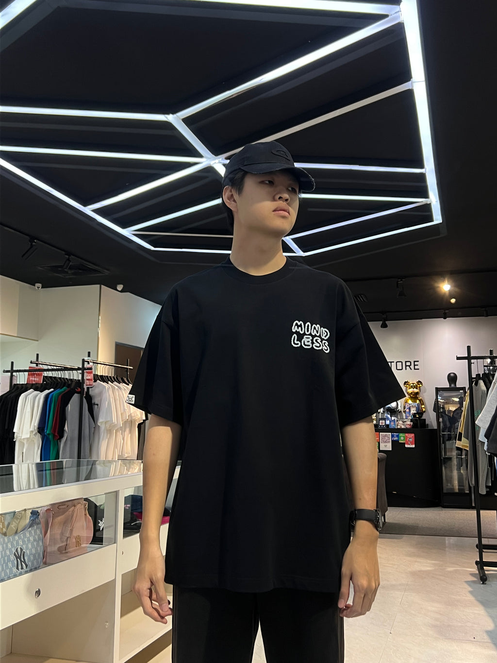 MINDLESS 018BK TEE BLACK