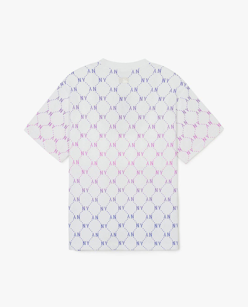 MLB FULL MONOGRAM NY TEE PINK PURPLE