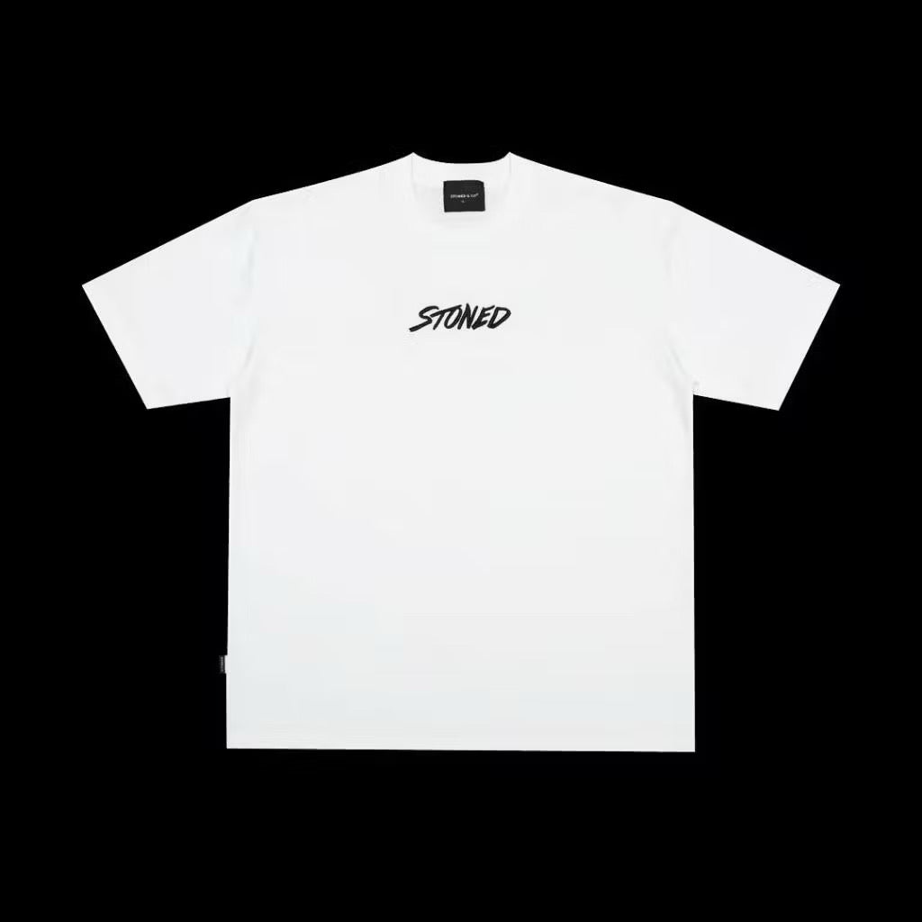 STONED WBB25: EMBLEM TEE WHITE