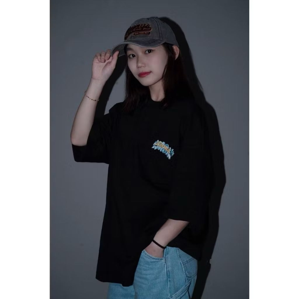 GOAT STREET CHROME BLACK T SHIRT