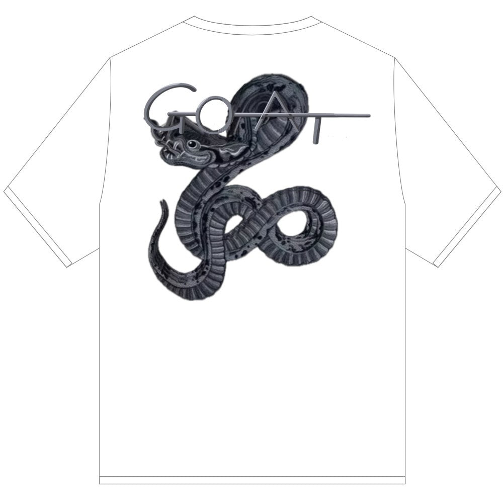 GOAT VENOM STRIKE TEE SHIRT WHITE