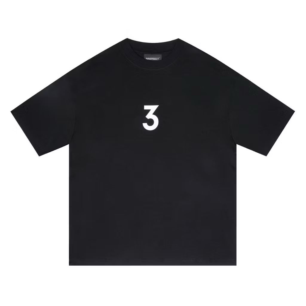 INNERSECT EARTH LOGO BLACK T SHIRT