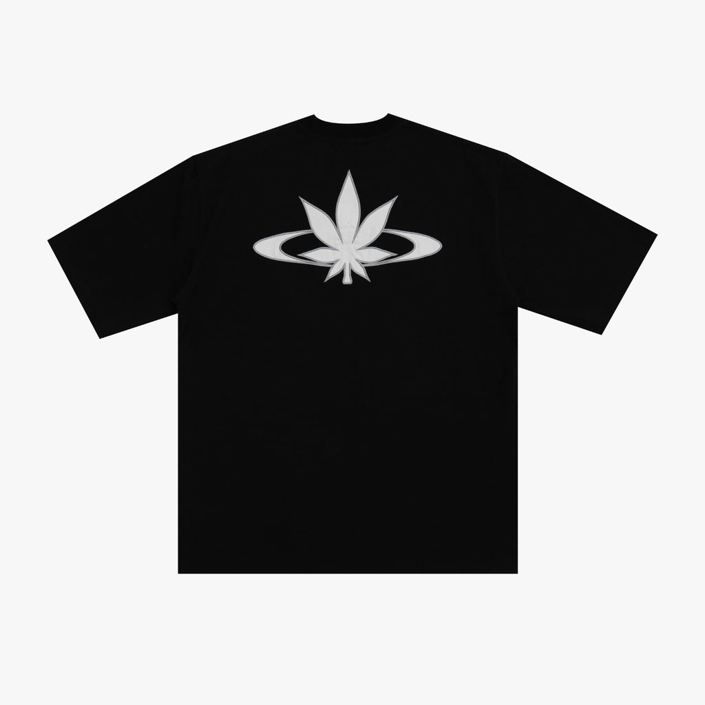 STONED&CO : BS LOGO OVERSIZED TEE BLACK