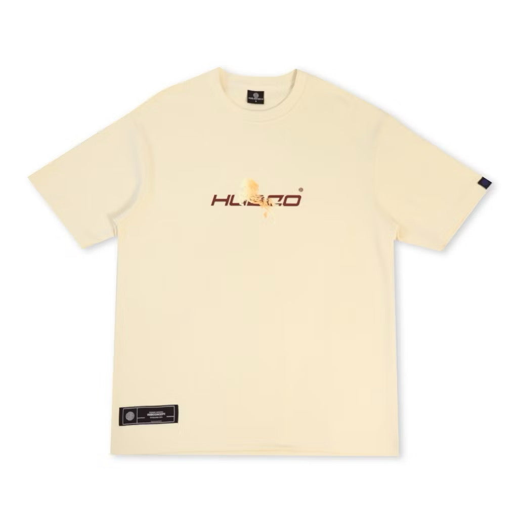 HUBCO FORTUNE STALLION TEE BEIGE