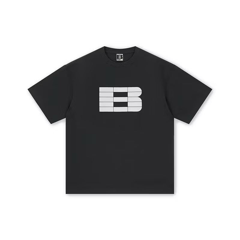 BONELESS B FRONT LOGO BASIC TEE BLACK