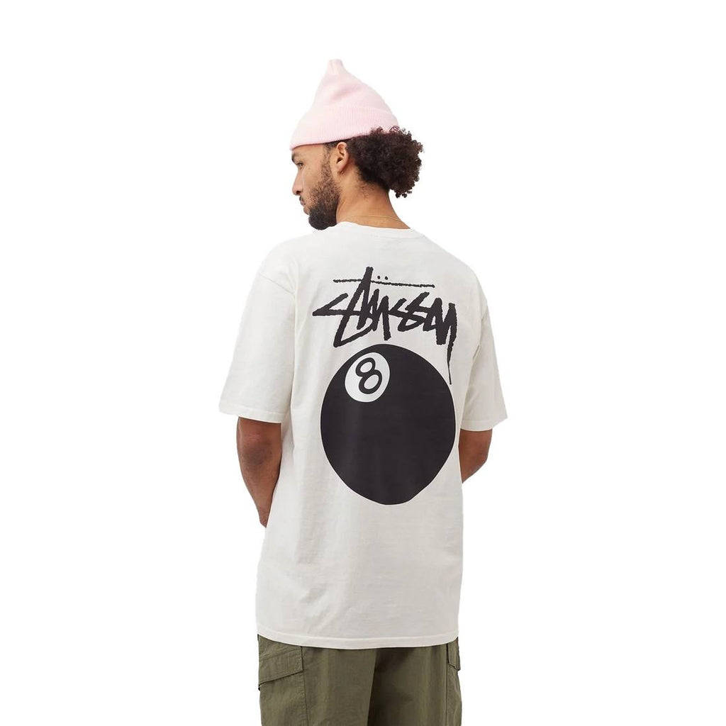 Stüssy 8 Ball Tee White