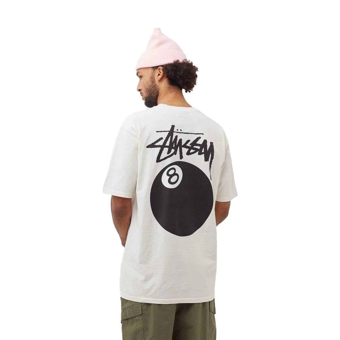 Stüssy 8 Ball Tee White