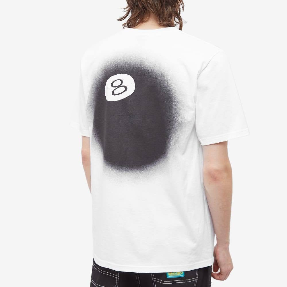 Stüssy 8 Ball Fade Tee White