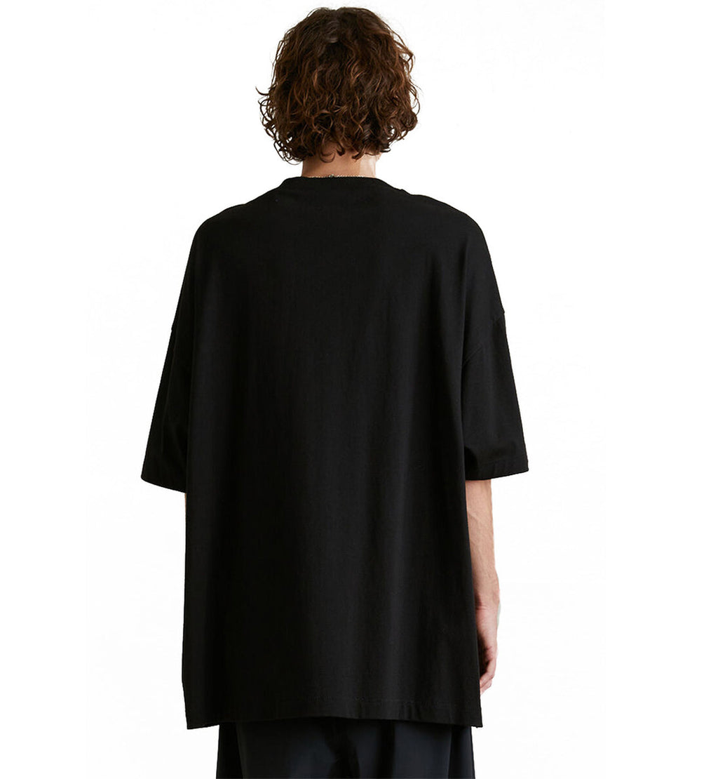 FEAR OF GOD ESSENTIALS T-Shirt Short-Sleeved With Chest Label SS24 Black