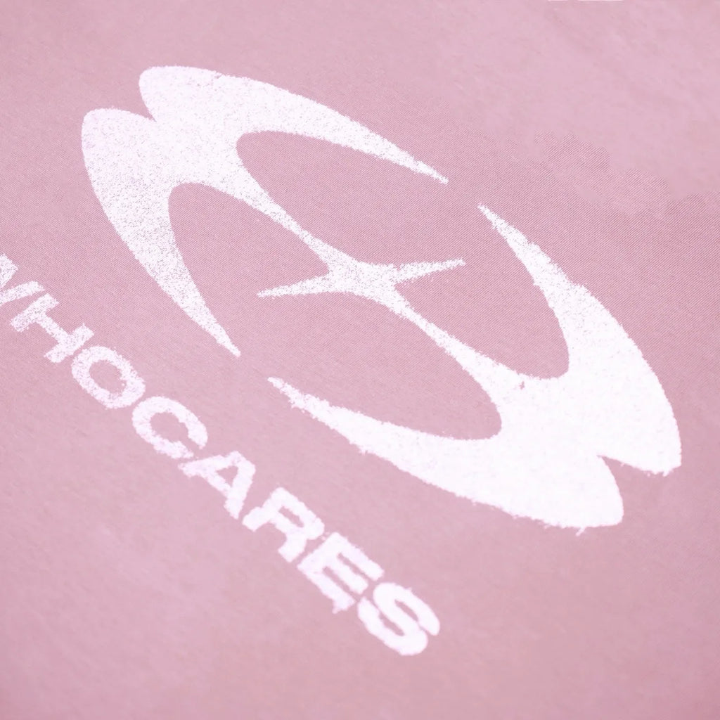 WHOCARES STATIC MOTION  TEE PINK
