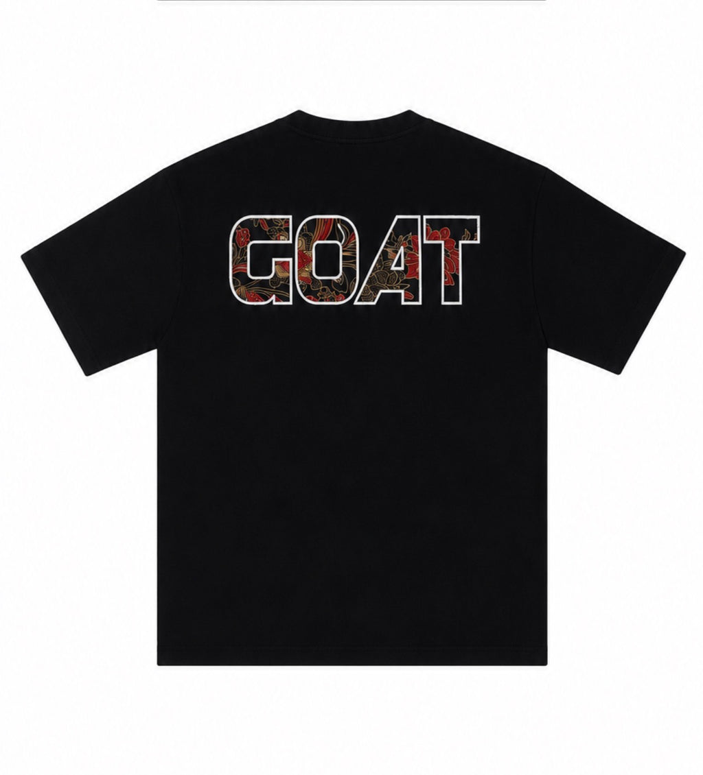 GOAT BATIKCORE TEE BLACK