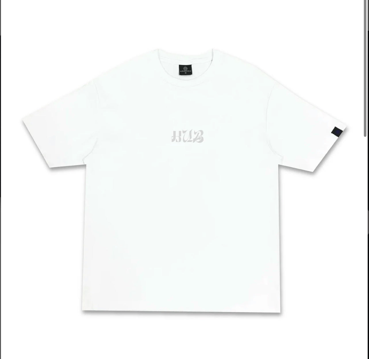 HUBCO MARBLE STALLION TEE WHITE