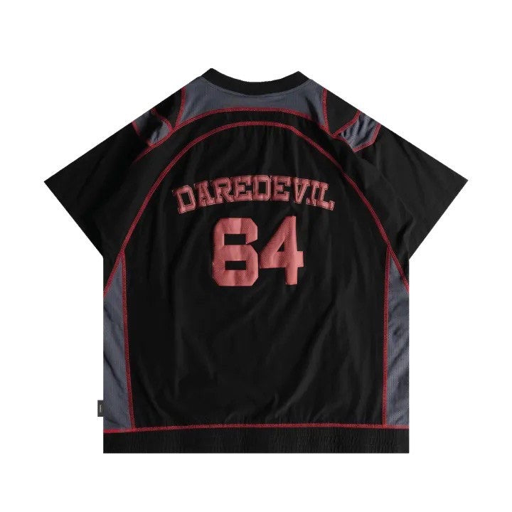TNTCO DAREDEVIL FOOTBALL JERSEY BLACK