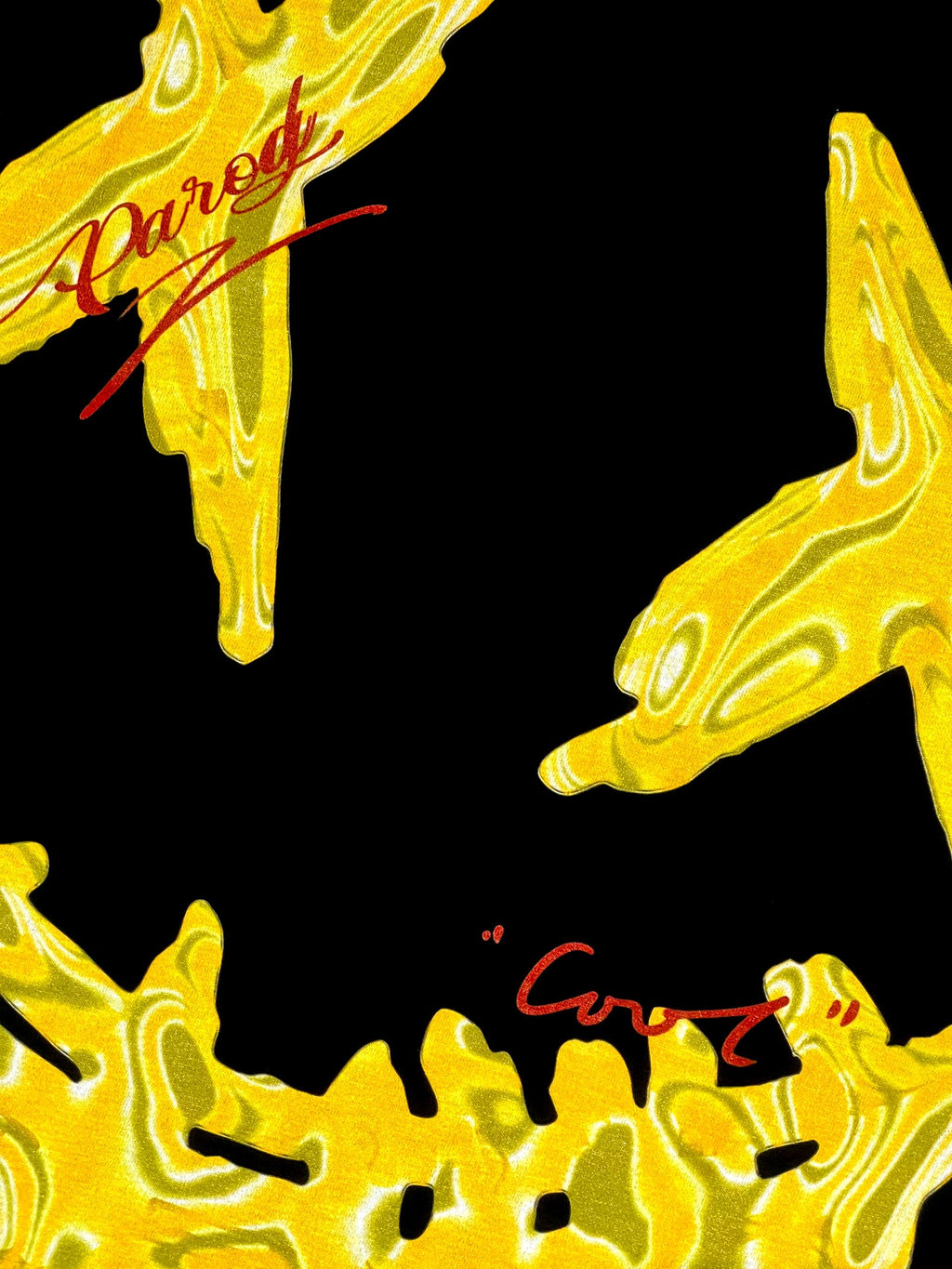 PARODY SMILEY FACE DESIGN 019 BLACK T SHIRT