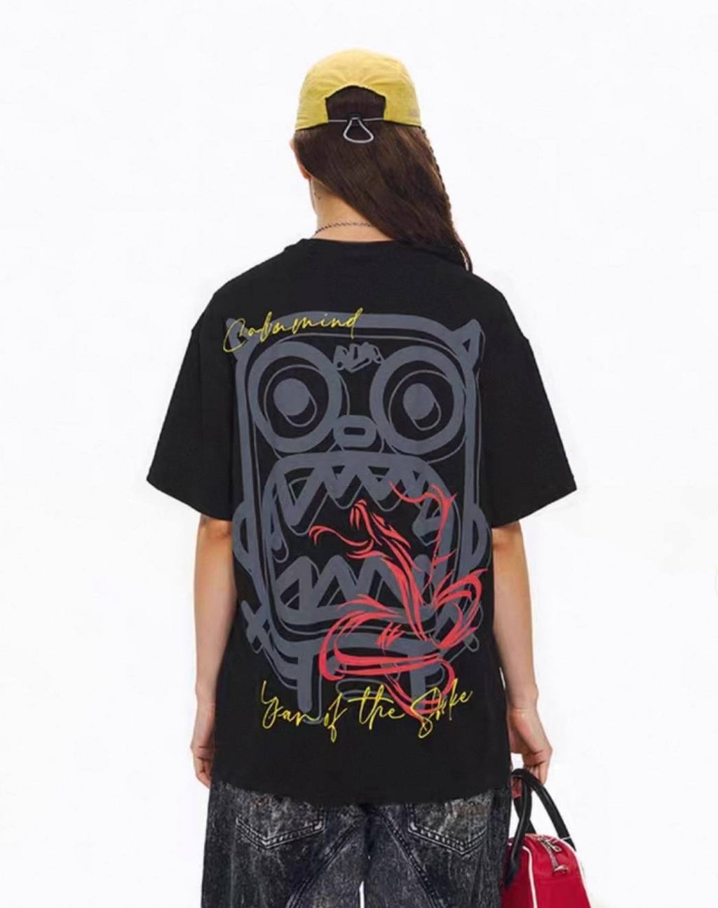 Calmmind Monster Exclusive 2025 Year of the Snake Tee Black