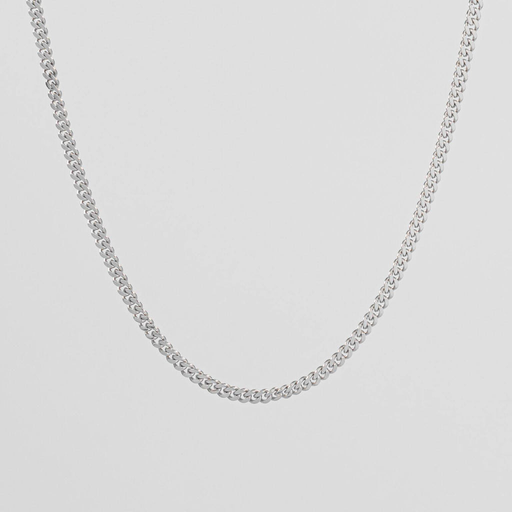 Cuban Chain (Silver) 4mm