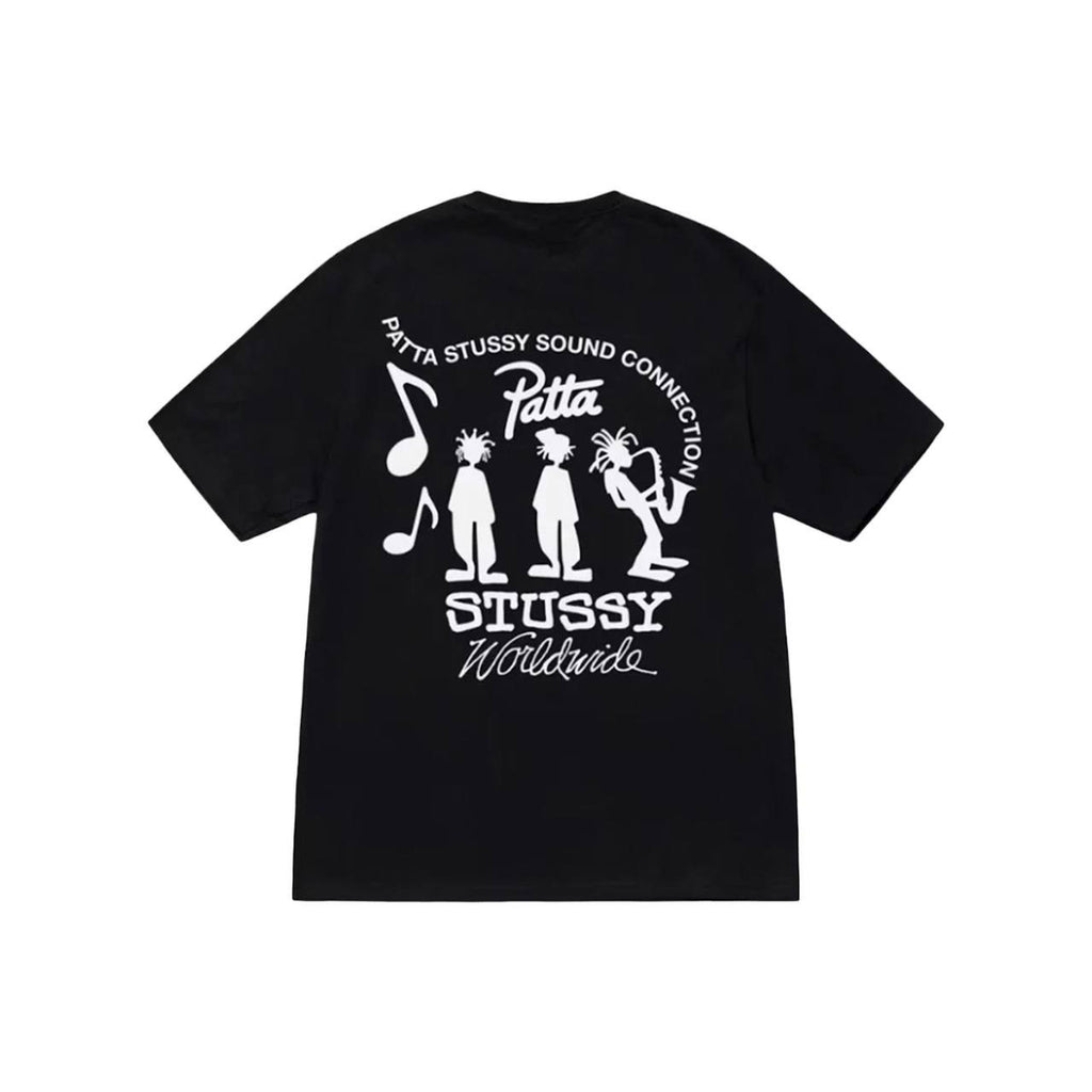 Stüssy x Patta Sound Connection Tee Black