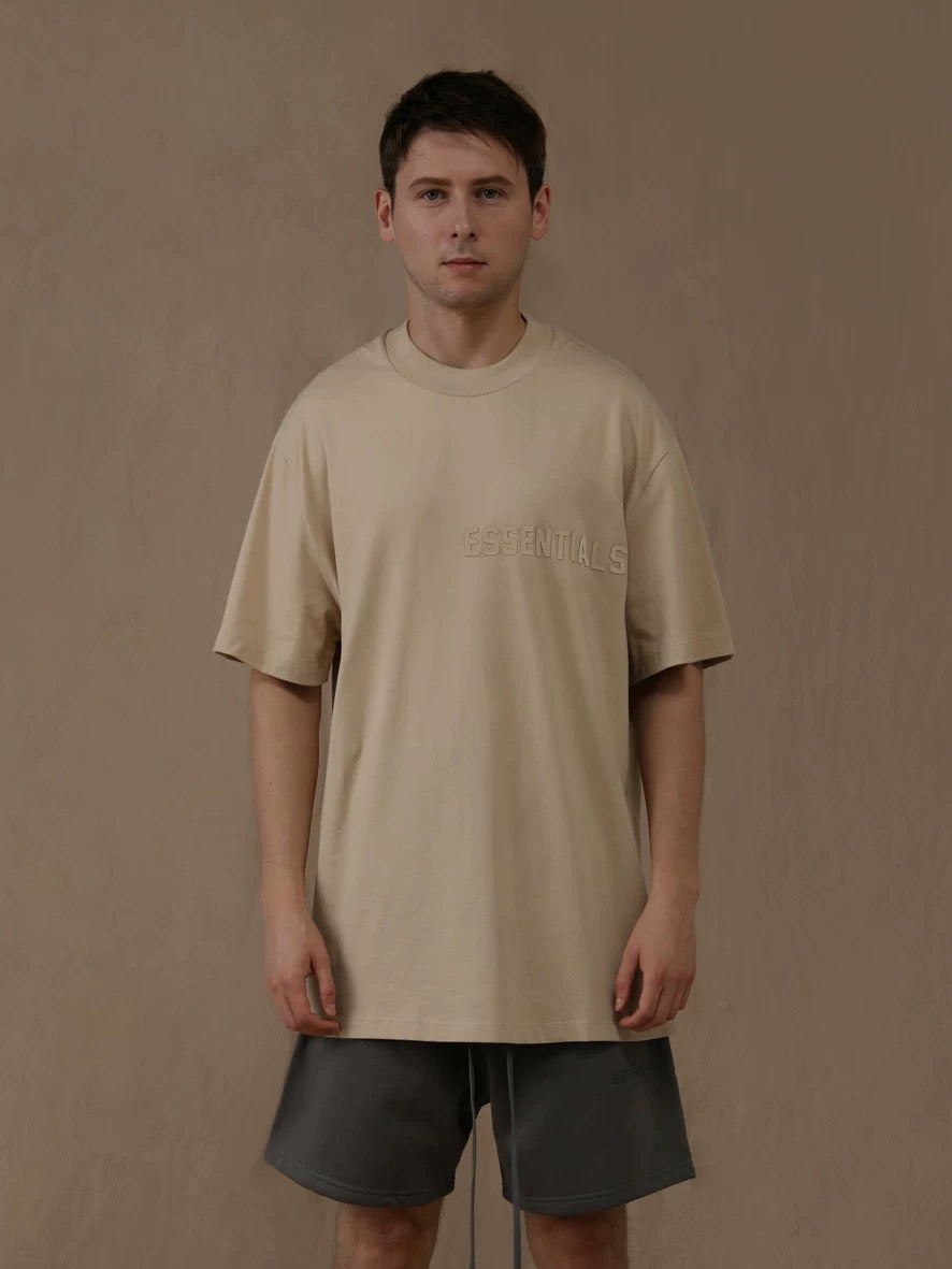 ESSENTIALS SS23 Sand Tee