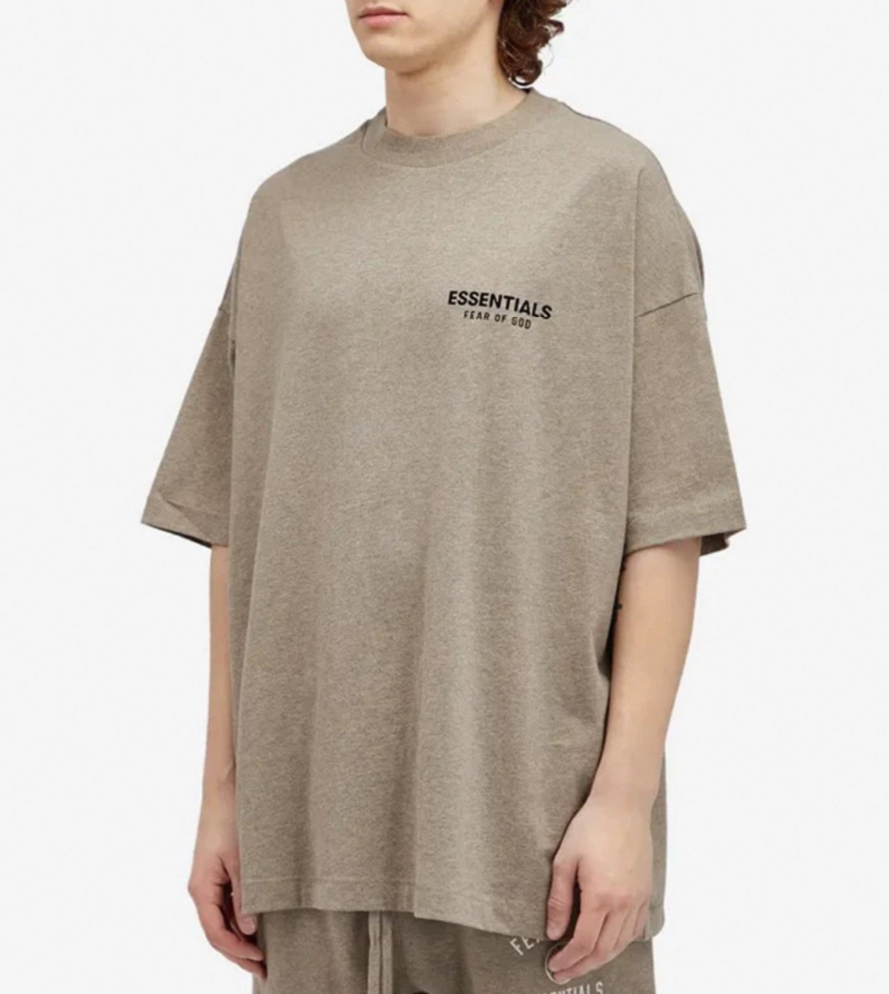 ESSENTIALS FW24 Core T-Shirt tee Heather Grey