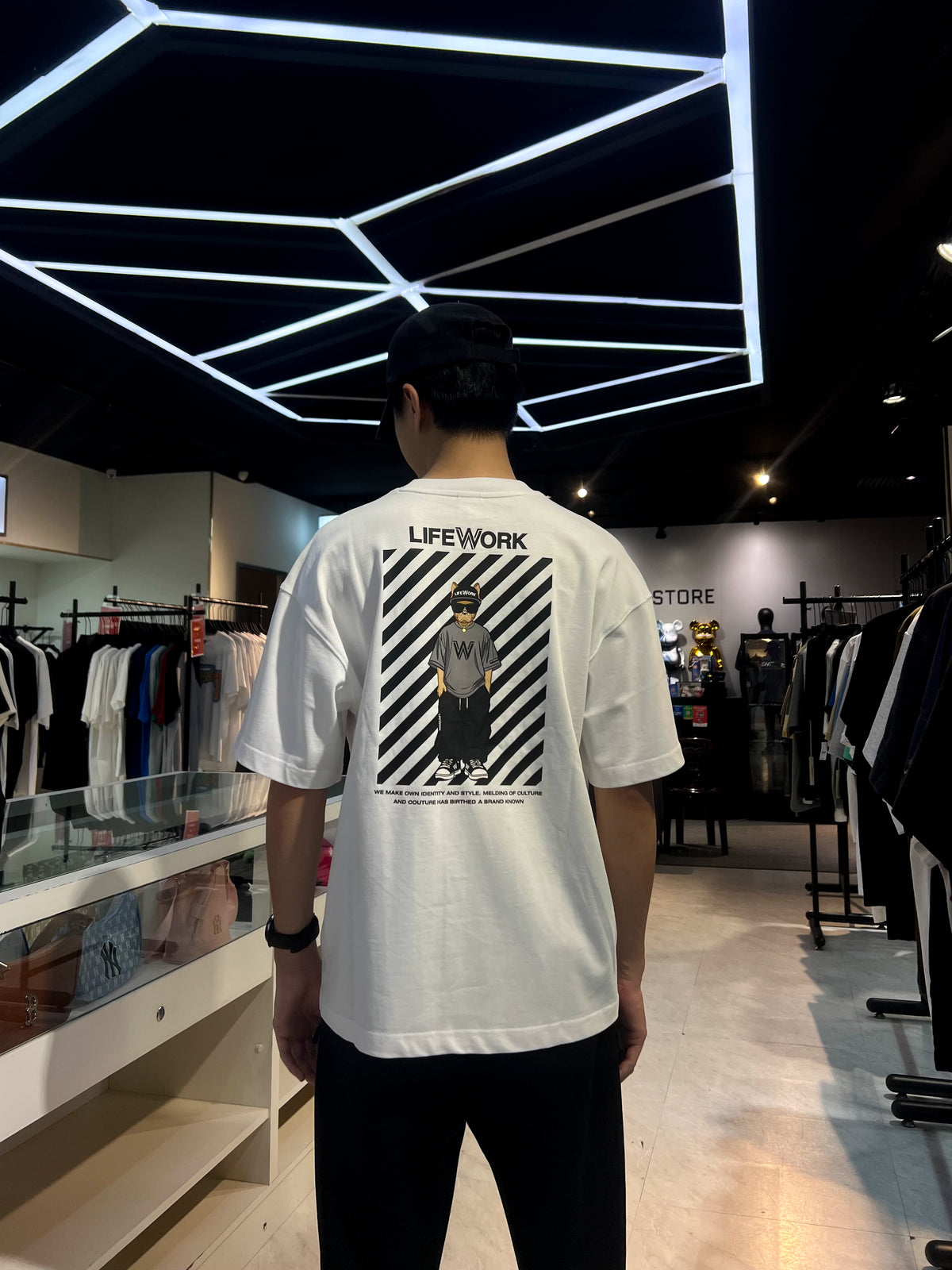 Lifework HipHop White Tee