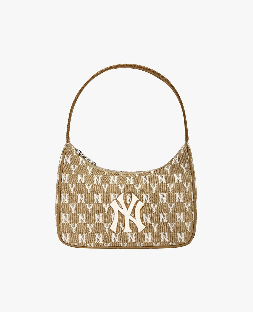 MLB HOBO BAG BROWN | WHITE