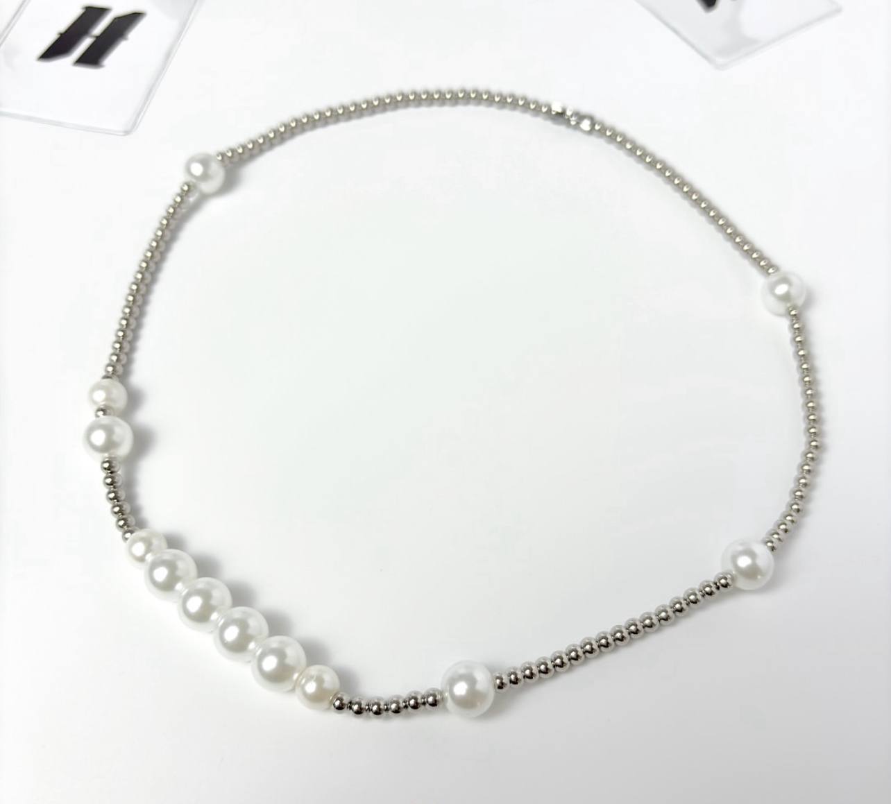 Pearl Beaded Necklace 50CM