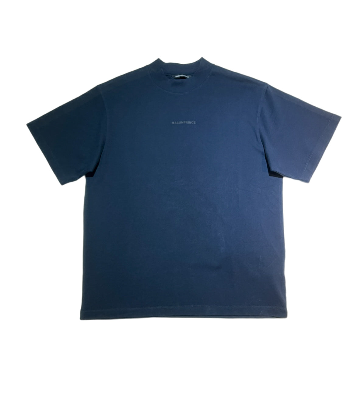 MASONPRINCE SPOKESMAN REFLECTIVE NAVY BLUE TEE