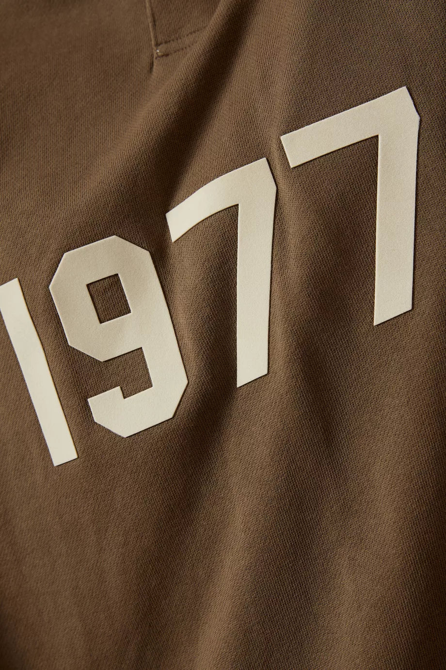 Fear of God Essentials 1977 Henley Rugby Wood