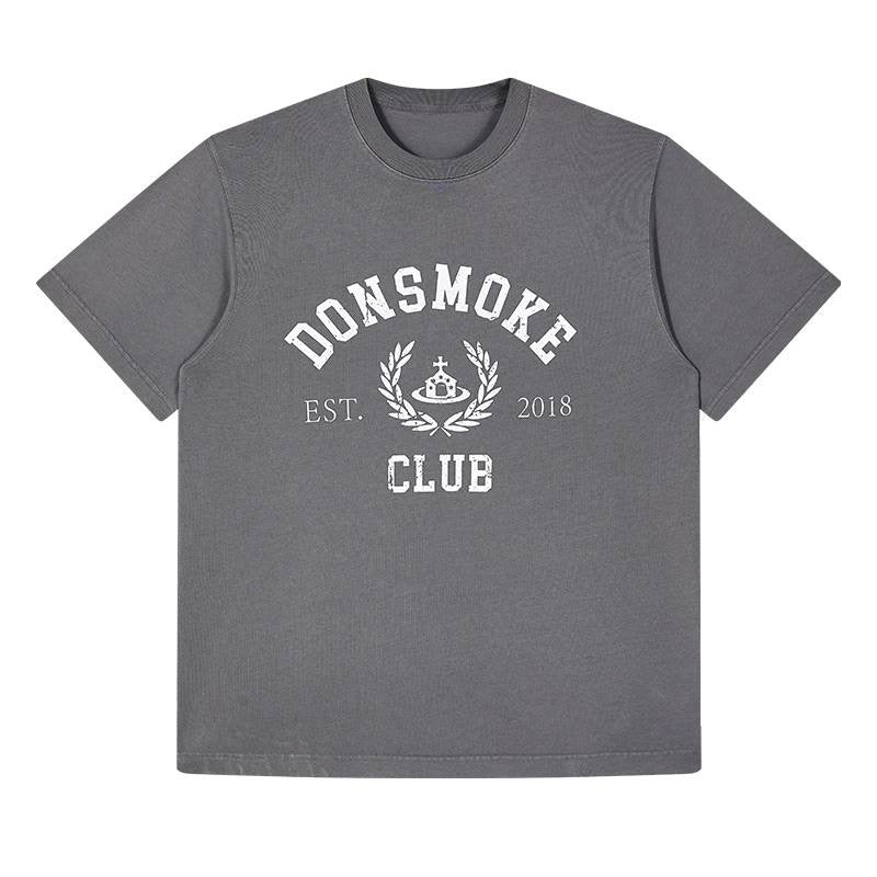 DONTSMOKE CLUB TEE DARK GREY