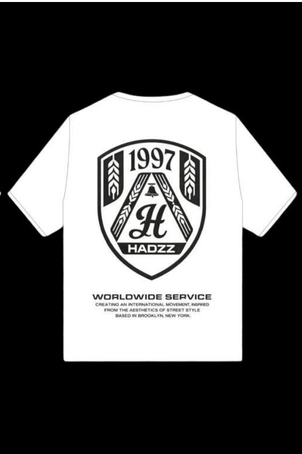 HADZ 03 WHITE TEE