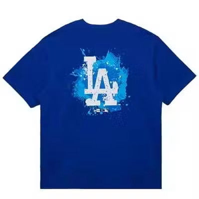 NEW ERA MLB PAINT BLUE T SHIRT