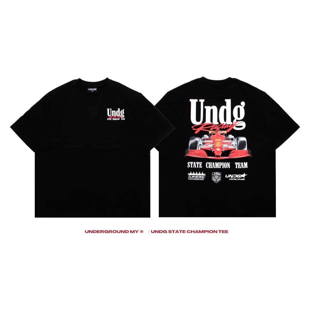 UNDG STATE CHAMPION TEE BLACK