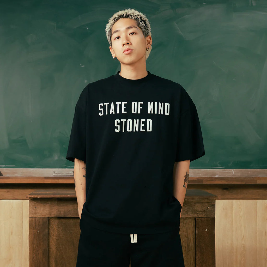 Stoned & Co Originals V2 Black White Tee