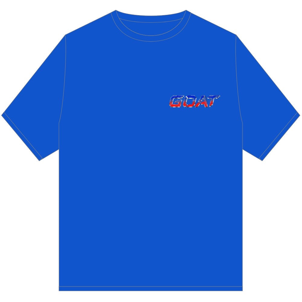 GOAT MECHAN EDITION TEE SHIRT BLUE