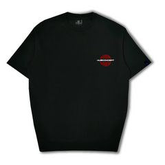 HUBCO PUFF LOGO TEE BLACK/WHITE