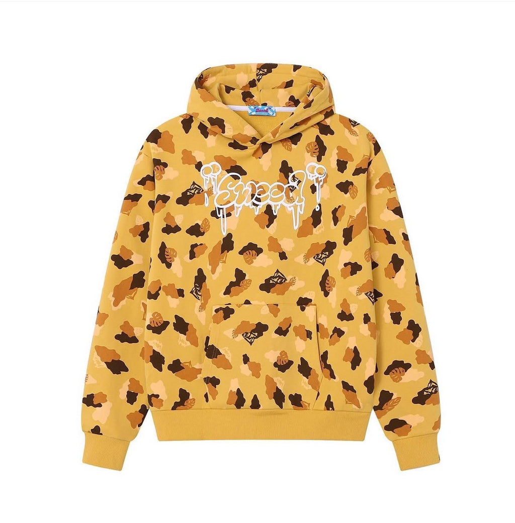 SWEED CAMO HOODIE YELLOW
