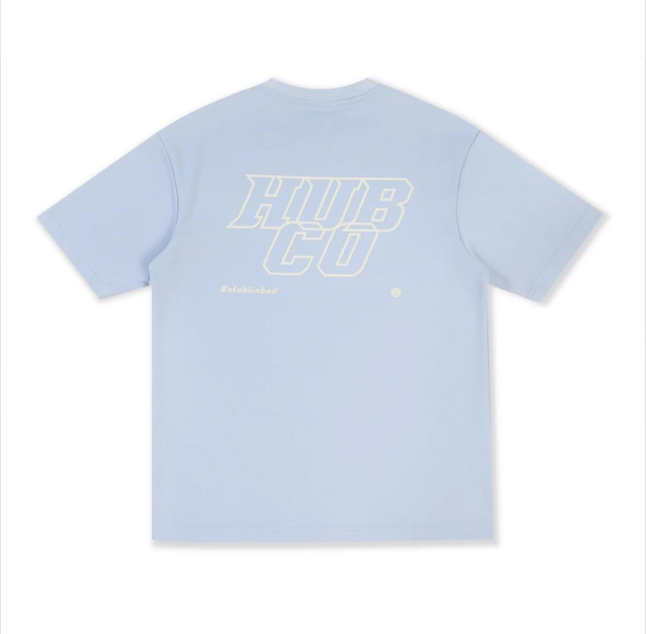 CARVED HUBCO TEE BLUE