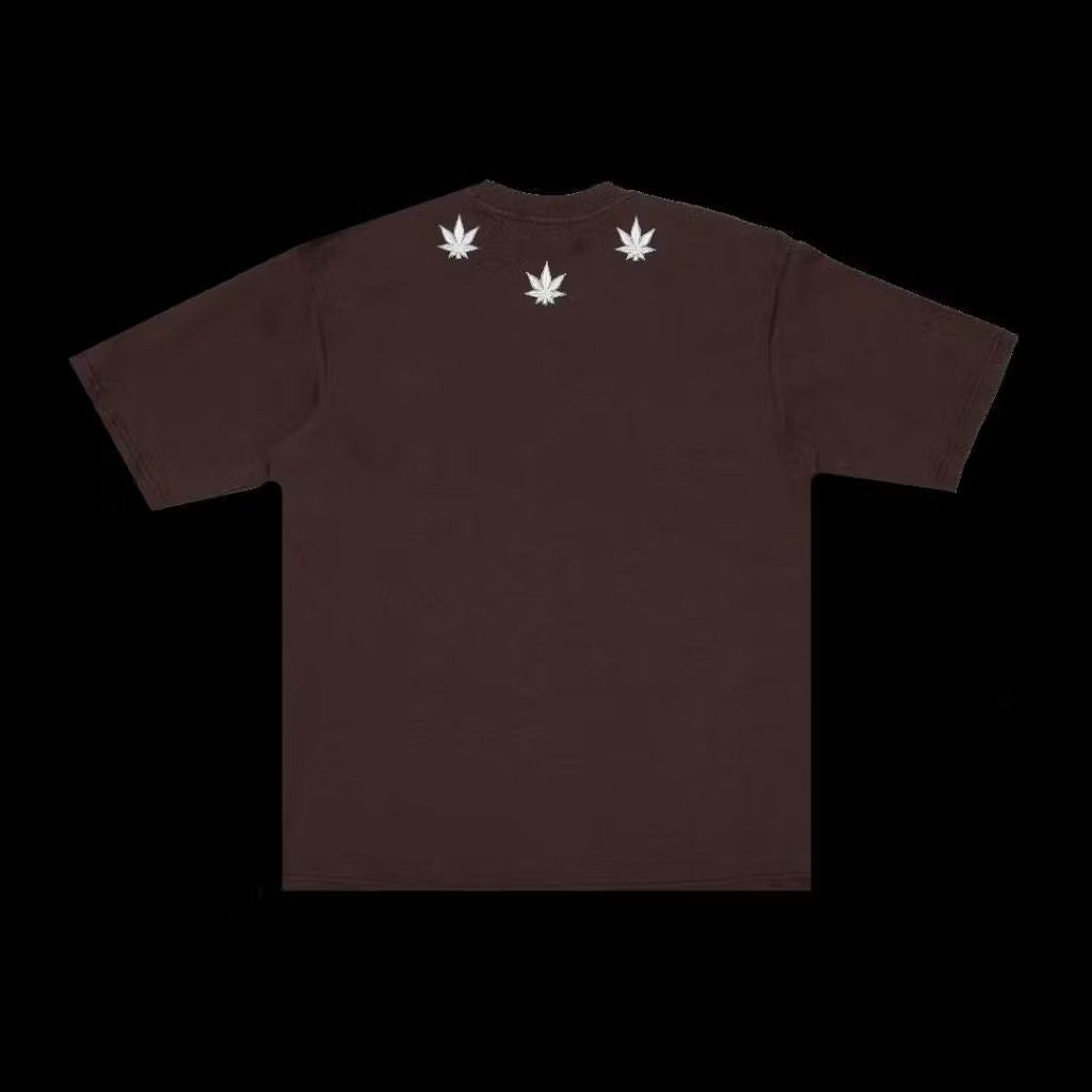 STONED BLESSED25: NSA TEE BROWN
