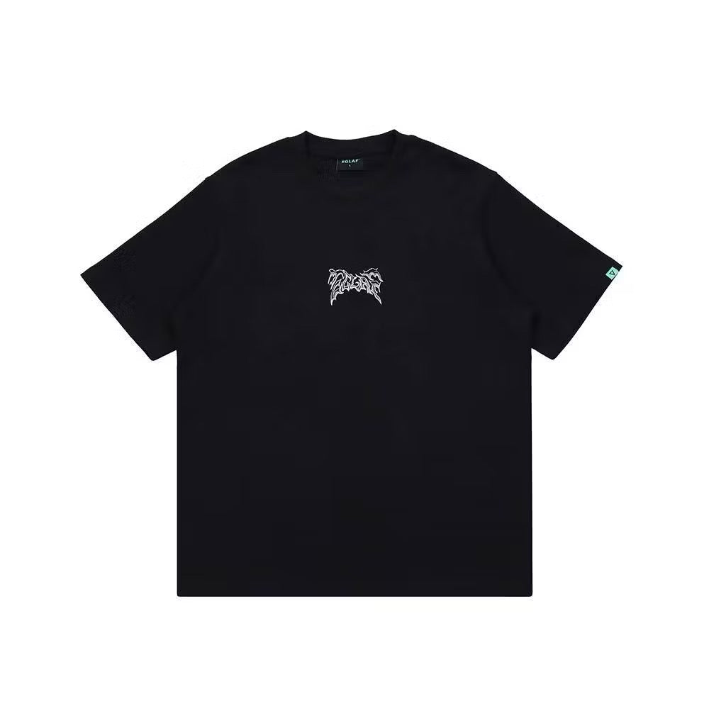EGLAF FLAMES BASIC TEE BLACK