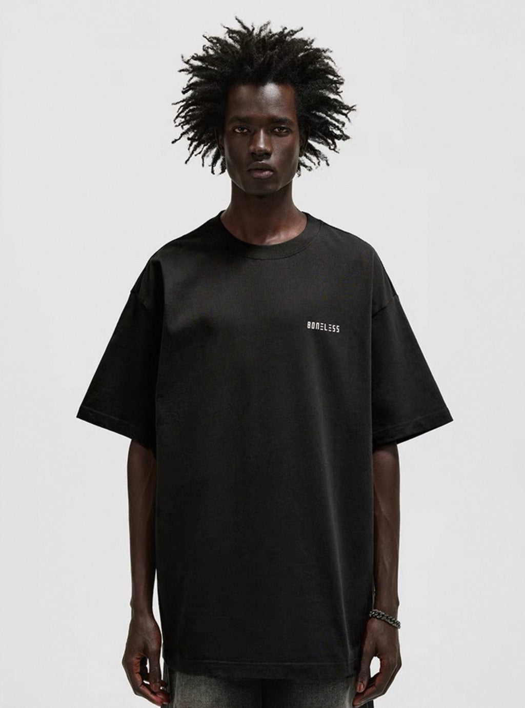 BONELESS GRAPHIC COORDINATE TEE BLACK