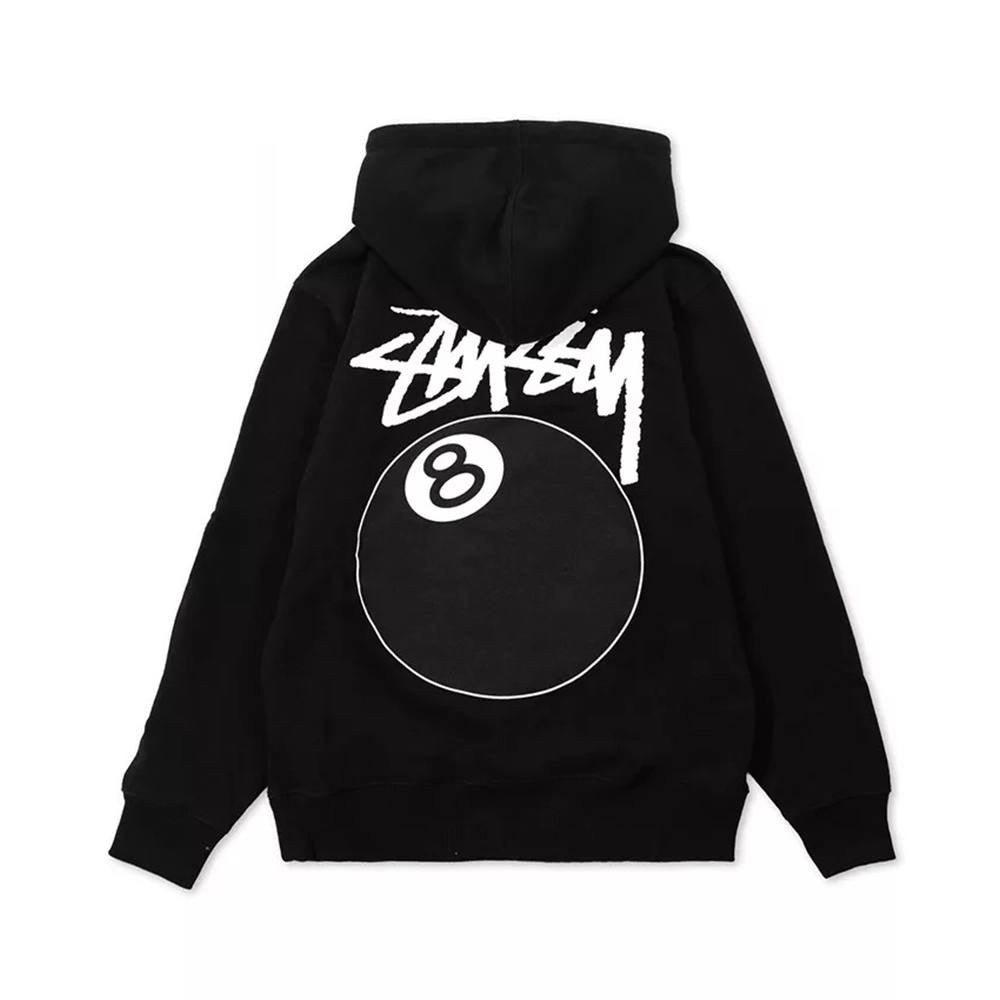 Stüssy 8 Ball Hoodie in black