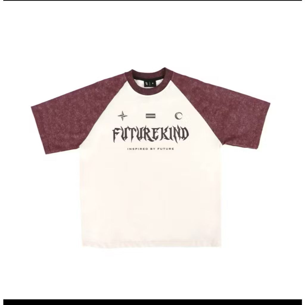 FUTURE KIND RETRO WASHED RED TEE