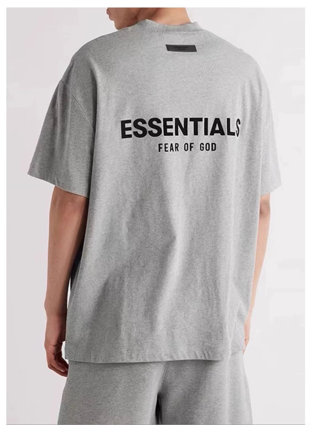 Fear of God Essentials Short-Sleeve Tee 'Darkoatmeal' (SS22)